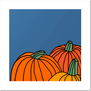 Pumpkin Patch for Food Posters and Art